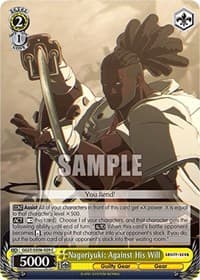 Nagoriyuki: Against His Will - Guilty Gear -Strive- - Weiss Schwarz card