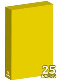 Cubeamajigs Reusable Gaming Packs - Yellow (25-Pack) - Hitpoint Press Thingamajigs - Collectible Storage card