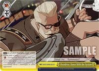 Overdrive: Down With the System - Guilty Gear -Strive- - Weiss Schwarz card