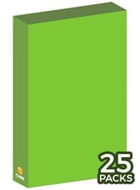 Cubeamajigs Reusable Gaming Packs - Green (25-Pack) - Hitpoint Press Thingamajigs - Collectible Storage card