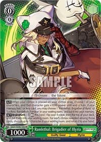 Ramlethal: Brigadier of Illyria - Guilty Gear -Strive- - Weiss Schwarz card