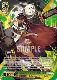 Ramlethal: Brigadier of Illyria (OFR) - Guilty Gear -Strive- - Weiss Schwarz card