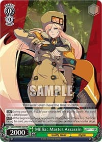 Millia: Master Assassin - Guilty Gear -Strive- - Weiss Schwarz card
