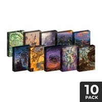Cubeamajigs Reusable Gaming Packs - Mosaics Set 3 (10-Pack) - Hitpoint Press Thingamajigs - Collectible Storage card