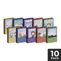 Cubeamajigs Reusable Gaming Packs - Cardboard Crack Set 1 (10-Pack) - Hitpoint Press Thingamajigs - Collectible Storage card