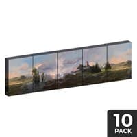 Cubeamajigs Reusable Gaming Packs - Land Panorama Set by Daarken (10-Pack) - Hitpoint Press Thingamajigs - Collectible Storage card