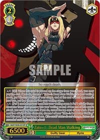 Zato=1: Dead Man Walking (SP) - Guilty Gear -Strive- - Weiss Schwarz card