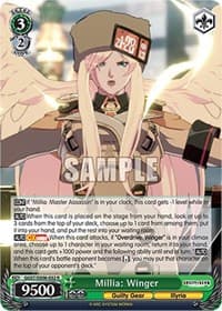 Millia: Winger - Guilty Gear -Strive- - Weiss Schwarz card