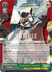 Ramlethal Valentine - Guilty Gear -Strive- - Weiss Schwarz card
