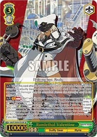 Ramlethal Valentine (SP) - Guilty Gear -Strive- - Weiss Schwarz card