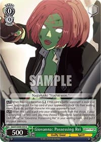 Giovanna: Possessing Rei - Guilty Gear -Strive- - Weiss Schwarz card