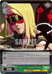 Zato=1: Cursed Entity - Guilty Gear -Strive- - Weiss Schwarz card