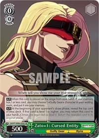 Zato=1: Cursed Entity (SR) - Guilty Gear -Strive- - Weiss Schwarz card