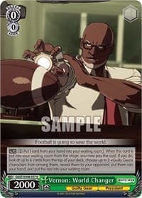 Vernon: World Changer - Guilty Gear -Strive- - Weiss Schwarz card