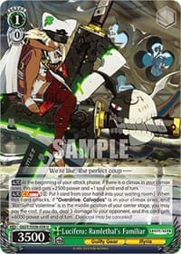 Lucifero: Ramlethal's Familiar - Guilty Gear -Strive- - Weiss Schwarz card