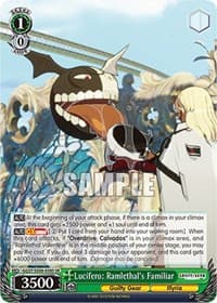 Lucifero: Ramlethal's Familiar (SR) - Guilty Gear -Strive- - Weiss Schwarz card