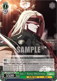Zato=1: Bureau Administrator - Guilty Gear -Strive- - Weiss Schwarz card