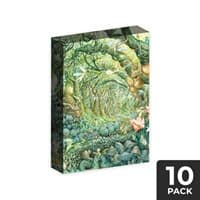 Cubeamajigs Reusable Gaming Packs - Gaea In Bloom by Omar Rayyan (10-Pack) - Hitpoint Press Thingamajigs - Collectible Storage card