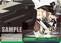 Overdrive: Calvados - Guilty Gear -Strive- - Weiss Schwarz card