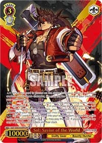 Sol: Savior of the World (OFR) - Guilty Gear -Strive- - Weiss Schwarz card