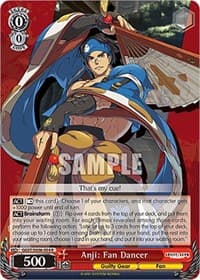 Anji: Fan Dancer - Guilty Gear -Strive- - Weiss Schwarz card