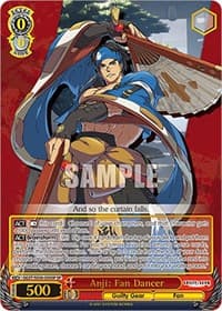 Anji: Fan Dancer (SP) - Guilty Gear -Strive- - Weiss Schwarz card