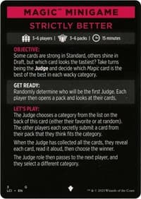 Magic Minigame: Strictly Better - The Lost Caverns of Ixalan - Magic: The Gathering card