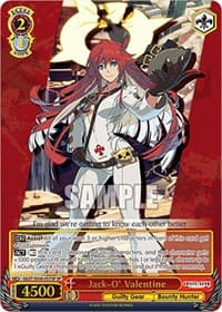 Jack-O' Valentine (SP) - Guilty Gear -Strive- - Weiss Schwarz card