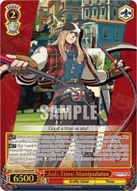 Axl: Time Manipulator (SP) - Guilty Gear -Strive- - Weiss Schwarz card