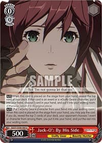 Jack-O': By His Side - Guilty Gear -Strive- - Weiss Schwarz card