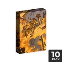 Cubeamajigs Reusable Gaming Packs - Dragon Tempest by Tom Babbey (10-Pack) - Hitpoint Press Thingamajigs - Collectible Storage card