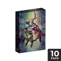 Cubeamajigs Reusable Gaming Packs - Faeries Triple Trouble by Jeff Miracola (10-Pack) - Hitpoint Press Thingamajigs - Collectible Storage card