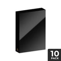 Cubeamajigs Reusable Gaming Packs - Black (10-Pack) - Hitpoint Press Thingamajigs - Collectible Storage card