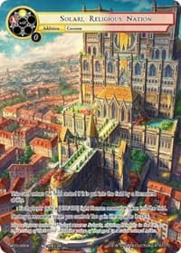 Solari, Religious Nation - Memoria Collection 03 - Force of Will card