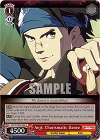 Anji: Charismatic Dance - Guilty Gear -Strive- - Weiss Schwarz card
