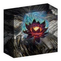 Podamajig - Scorched Lotus by Donato Giancola - Hitpoint Press Thingamajigs - Collectible Storage card