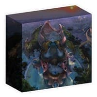 Podamajig - Crumbling Metropolis, Azul by Anthony Waters - Hitpoint Press Thingamajigs - Collectible Storage card