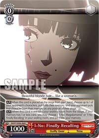 I-No: Finally Recalling - Guilty Gear -Strive- - Weiss Schwarz card