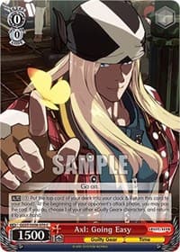 Axl: Going Easy - Guilty Gear -Strive- - Weiss Schwarz card