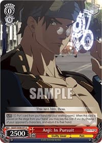 Anji: In Pursuit - Guilty Gear -Strive- - Weiss Schwarz card