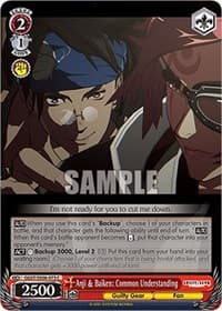 Anji & Baiken: Common Understanding - Guilty Gear -Strive- - Weiss Schwarz card