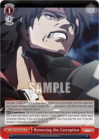 Removing the Corruption (SR) - Guilty Gear -Strive- - Weiss Schwarz card