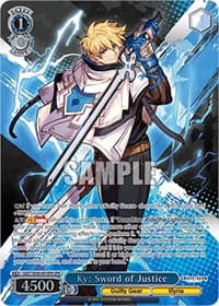 Ky: Sword of Justice (OFR) - Guilty Gear -Strive- - Weiss Schwarz card