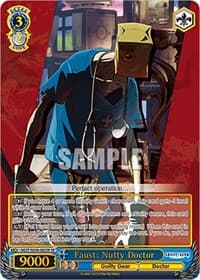 Faust: Nutty Doctor (SP) - Guilty Gear -Strive- - Weiss Schwarz card