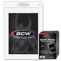 Semi-Rigid Card Holder #1 (50ct.) - BCW Toploaders - Collectible Storage card