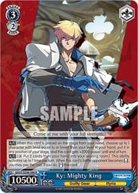 Ky: Mighty King - Guilty Gear -Strive- - Weiss Schwarz card