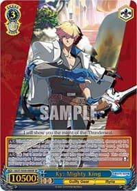 Ky: Mighty King (SP) - Guilty Gear -Strive- - Weiss Schwarz card
