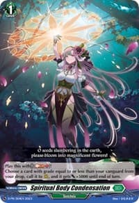 Spiritual Body Condensation - D Promo Cards - Cardfight Vanguard card