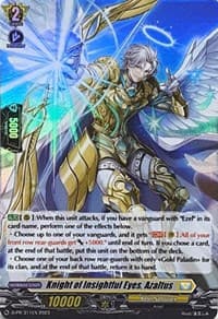 Knight of Insightful Eyes, Azaltus (Foil) - D Promo Cards - Cardfight Vanguard card