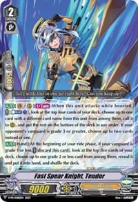 Fast Spear Knight, Teudor - V Promo Cards - Cardfight Vanguard card